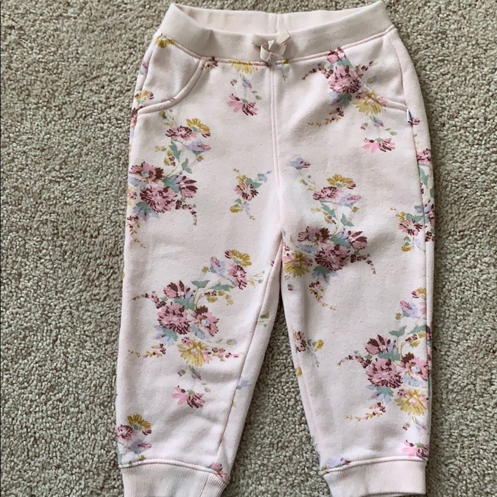 Floral Fleece Pants